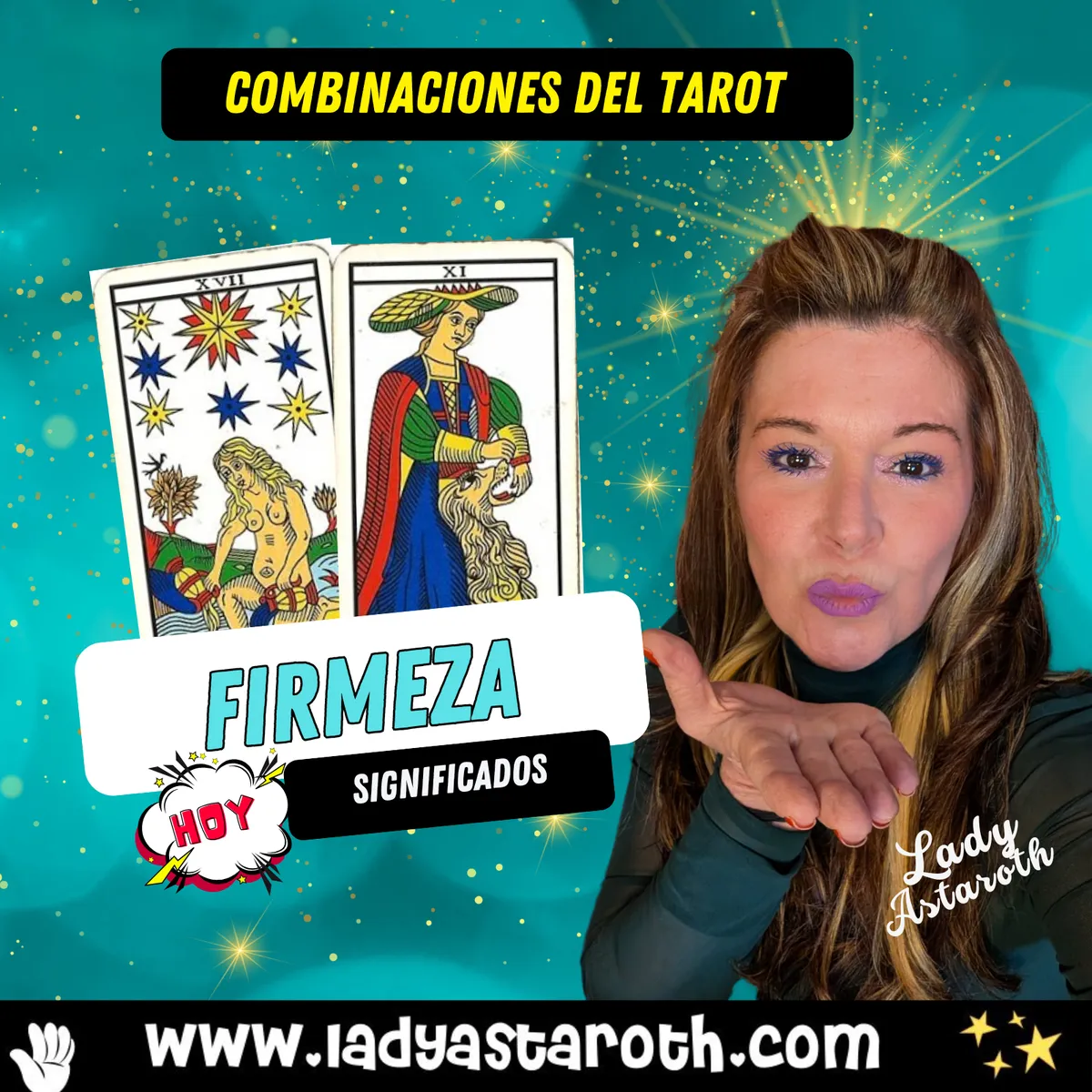 Combinación Estrella y Fuerza en el Tarot 🔥