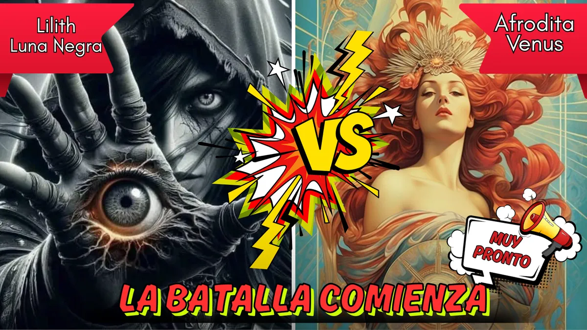 Lilith y Venus disputando el dominio del deseo y la autenticidad emocional