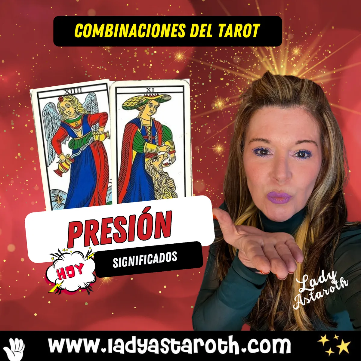 Combinación Templanza y Fuerza en el tarot 🔥